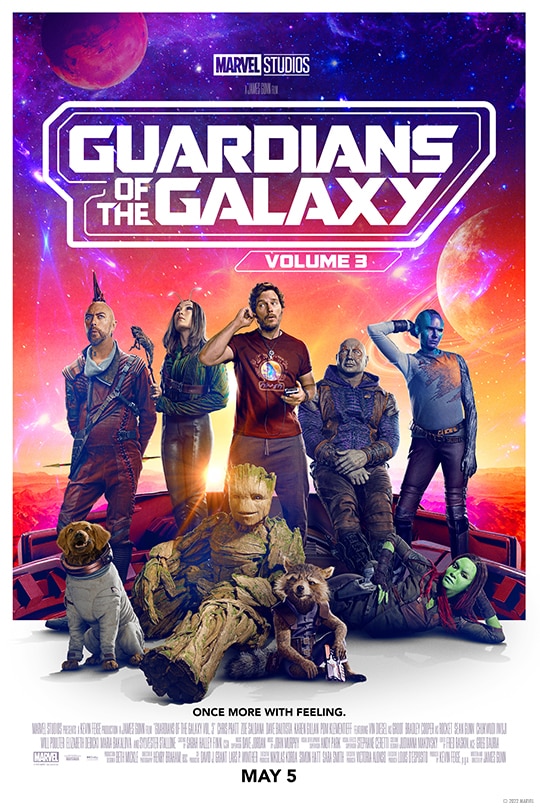  Guardians of the Galaxy Vol. 3 movie poster